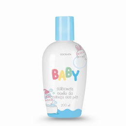 Sabonete liquido Banho da Cabeça Aos Pés Baby 200 ml Odorata