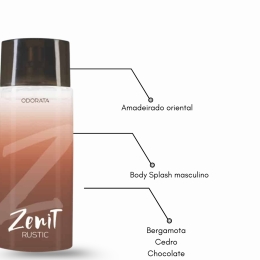 Zenit Rustic Colônia Refrescante Masculina 100 ml Odorata