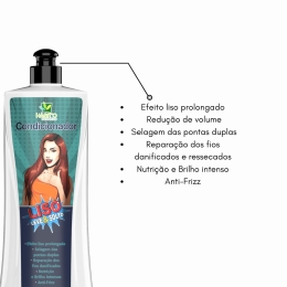 Condicionador Liso, Leve e Solto 500g Hábito