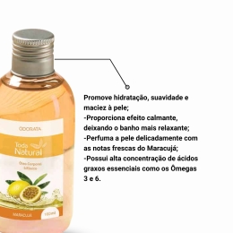 Toda Natural Óleo Corporal Bifásico Maracujá 160 ml