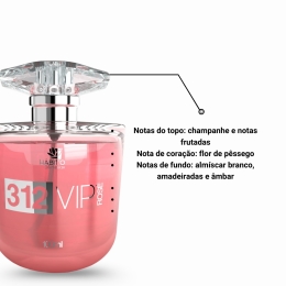 Colônia 312 Vip Rosé 100ml Hábito
