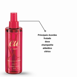 Colônia Splash Eu Provoco Feminino 200ml Jequiti