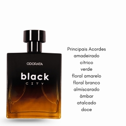 Presente Black city masculino Odorata