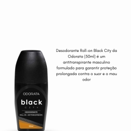 Presente Black city masculino Odorata