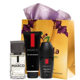 Kit Presente Marco  Cuidado Masculino Odorata