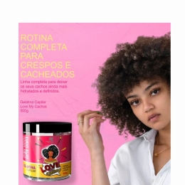 Gelatina Capilar Love My Cachos 500g Hábito Cosméticos