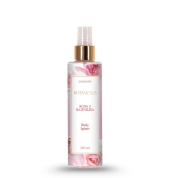 Body Splash Botanicals Rosa e Baunilha 200ml Odorata